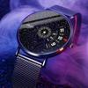 [Auténtico Oficial] Reloj de Hombre Impermeable Automático No Mecánico Estudiante Estilo Coreano Moderno Versátil Acero Reloj de Pareja