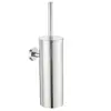 Cepillo para Inodoro Baño Acero Inoxidable 304 de Pie Cepillo Limpiador de Inodoro Perforación a Prueba de Olores Mango Largo Montado en Pared Juego para Inodoro