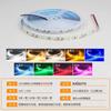 Tira de luces LED de bajo voltaje de 100 m y 24 V, placa desnuda, autoadhesiva, ranura para lámpara, parche, luz lineal, tira de luces de tres colores cambiantes de 12 V