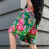 Shorts casuales de verano para hombre con estampado de flores grandes del noreste, pantalones de playa, estilo chino, características étnicas, shorts para hombre de talla grande, moda