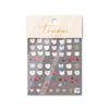 Tomoni 1331 - Adhesivos para uñas finos y resistentes, adhesivos termoadhesivos, adhesivos japoneses 5D, adhesivos para uñas de oso