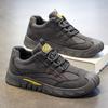 Novos Sapatos de Trabalho Masculinos de Verão 2026, Sapatos Casuais Masculinos Resistentes ao Desgaste para Uso Diário, Sapatos Masculinos Antiderrapantes e Duráveis para Trabalhar em Canteiros de Obras
