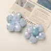 Flores Koreanas Doces e Frescas com Lantejoulas de Cinco Pétalas Acessórios de Cabelo DIY Feitos à Mão Sapatos e Meias Bolsas Acessórios de Vestuário Acessórios