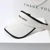 Chapéu de Sol Feminino Novo Verão Sombreamento Facial Mostrado Rosto Pequeno Anti-Luz Solar Chapéu de Sol Seda Gelada Esportivo Bico de Pato Topo Vazio