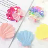 Acessórios para Joias DIY Presilhas de Cabelo Acessórios de Cauda de Peixe com Glitter Acessórios de Cabelo para Crianças Decoração de Acessórios para Roupas Estrela de Cinco Pontas