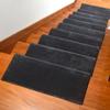 Alfombrillas Adhesivas Autoadhesivas Gruesas Sin Pegamento para Escaleras Alfombras de Escalera para el Hogar Transfronterizas Silenciosas de Madera Maciza Antideslizantes Pasos Simples