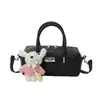 Bolso de hombro tipo coreano para el día a día, bolso cruzado, nuevo patrón de moda 2026, moda femenina, almohada, Boston casual, bolso pequeño