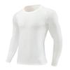 Amazon Sports Body de Compresión Secado Rápido Manga Corta Fitness Running Ropa de Entrenamiento Camiseta de Presión Camiseta Básica de Manga Larga