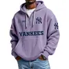 Ropa Nueva para Hombre Transfronteriza 3D Amazon Más Vendida Sudadera con Cremallera Tendencia de Comercio Exterior Sudadera Serie Nueva de la NFL