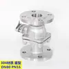 Aço Inoxidável 304 Flange de Válvula Válvula de Esfera Pneumática a Gás Q41F-16P Válvula de Esfera com Flange Manual Válvula de Flange