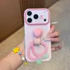 Funda de teléfono temática de frutas de verano para Apple 18 Pro Max, iPhone 17/16, con diseño de ventana grande, adecuada para niñas