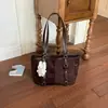 Bolso de Mano Vintage de Gran Capacidad de Moda para Mujer, Nuevo Modelo Primavera 2026, Bolso de Hombro Sencillo y Elegante de Alto Valor