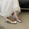 2026 Nuevo Estilo Zapatos Mary Jane para Mujer Súper Suaves Estilo Francés con Lazo Zapatos de Ballet Punta Cuadrada Estilo Hada