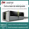 Máquina de Corte a Laser 6000 Watts Fornecimento Direto da Fábrica Grande Totalmente Fechada Equipamento de Corte a Laser de Alta Potência para Aço Inoxidável
