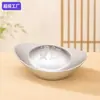 Popular adorno de lingote de plata maciza para atraer riqueza y tesoros, decoración de pared de lingote de plata simulada, relleno para cuenco del tesoro