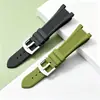 Correa de Reloj de Silicona de Repuesto Pp Patek Philippe Nautilus para Hombre 5711/5712/5726/5980 Correa Dentada
