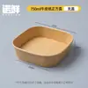 Caixa de almoço descartável para treinamento militar estudantil, caixa de arroz frito, caixa de embalagem para levar frutas de piquenique, tigela de salada, tigela de papel kraft para macarrão instantâneo