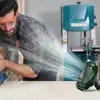 Pendurável, Bateria de Longa Duração, Ventilador de Mesa para Acampamento ao Ar Livre, Forte Potência de Vento, Iluminação Portátil, Ventilador Elétrico de Acampamento