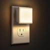 Dimmer deslizante sem degraus dimmer deslizante tomada de encaixe luz quente liga automaticamente à noite e desliga automaticamente durante o dia luz noturna