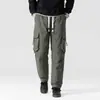 Pantalones de carga hacia abajo para hombre, overol de montaña para exteriores, nuevo estándar nacional, terciopelo 90, vivo, tres a prueba, doble apertura, pelo de grafeno