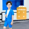 Traje de Vestir para Niño Niña de las Flores 2024 Verano Nuevo Ropa de Rendimiento Traje Pequeño Casual Guapo para Bebé de Manga Corta