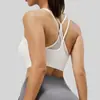 Sujetador de Yoga Transfronterizo de Nuevo Estilo con Espalda Cruzada, Malla, Espalda Descubierta, a Prueba de Impactos, de Soporte para Correr y Fitness