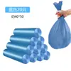Bolsas de Basura Engrosadas con Asas, Tamaño Grande, Uso Doméstico, Material Nuevo, Perforadas, Bolsas de Basura Desechables, Artículos de Primera Necesidad, Venta al por Mayor desde el Fabricante