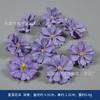 Flor sintética roxa atmosfera de sonho adereços casamento salão arranjo de flores parede de fundo design de janela adorno de cabeça DIY
