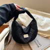 Bolso Dumpling de Diamante para Mujer 2025 Nuevo de Moda El Más Fácil de Combinar Bolso Cruzado de Hombro Casual Gran Capacidad Casual Ligero Bolso Nube