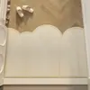 Tapete de Entrada Japonês Estilo Wabi-Sabi Laço de Seda Cor Creme Tapete de Porta Carpete de Entrada para Hall de Entrada Tapete Personalizável