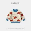 Colección de Suéteres para NiñosLa Casa de Dudu Suéteres para Niños Invierno Niños Tejidos Suéteres de Lana Niñas Ropa de Invierno Niñas