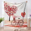 Manta de Amor para el Día de San Valentín Transfronteriza Manta para el Hogar Oficina Sofá Cubierta para Aire Acondicionado Manta de Franela Otoño e Invierno