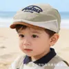 Chapéu de Bebê Primavera Verão Outono Boina de Rede Meninos Meninas Boné para Frente Estilo Coreano Versátil Boné de Beisebol Infantil Novo