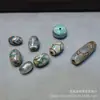 Ágata Verde Dzi Beads, Cuentas Sueltas, Accesorios para Pulseras, Joyería DIY E193