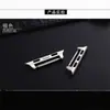 Para Correa de Apple Watch apple watch1/2/3/4/5/6/7 Hebilla Conector de Oreja Negro