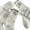 Calcetines de verano delgados y lindos de gato para estudiantes, calcetines altos blancos lindos para mujer, de malla transpirable y desodorante