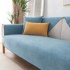 Exportación de Fábrica Impermeable a Prueba de Orina Cojín para Sofá Fabricante Venta al por Mayor Tela Cuatro Estaciones Universal Antideslizante Cubierta de Cojín de Asiento de Cuero