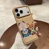 Zorro de Dibujos Animados Lindo Sentado Verticalmente Adecuado para Apple 17 Pro Max, iPhone 16 Pro, Nuevos Modelos Personalizados para 15 y 14