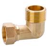 Codo de alambre interior y exterior de 6 puntos a 4 puntos, codo de cobre de doble diente exterior, adaptador reductor 6x4 con interfaz de conexión Union