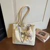 Bolsa de Ombro Único Casual Simples de Grande Capacidade Estilo Novo para Axila para Mulheres, Bolsa Tote de Alto Valor para o Dia a Dia, Fashionável