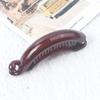 Grampo de fivela de rabo de cavalo alto simples, grampo de um personagem, pacote de cabelo feminino na parte de trás da cabeça, grampo de torção retrô, grampo de cabelo elegante e combinado