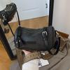 Bolsa pequena de crowdsourcing com sensor externo de alta qualidade, feminina, outono e inverno, tudo combinando, 2024, novo estilo, retrô, banda larga, bolsa transversal, bolsa de viagem