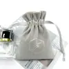 Joias de batom beleza unha moedor flanela roxa bolsa de armazenamento com cordão bolsa pequena de pano com cordão bolsa de cosméticos portátil