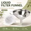 Filtro Líquido Ultra-Densa Rede de Filtro para Uso Doméstico, Adequado para Filtrar Resíduos de Óleo de Ervas, Leite, Bebidas Alcoólicas e Vinho - uma Ferramenta Mágica