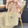 Estilo Japonés Estilo Estilo Nube Burbuja Nube Bolso de Hombro Bolso Chaleco Estudiante Femenina Bolso de Mano Simple Bolso de Lona Bolso de Lona