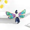 Moda Nova Europeia e Americana Broche Série Animal Inseto Cravejado de Diamantes Feminino Elegante Corsage Acessórios de Alfinete para Roupas