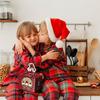 Decoración Sorpresa para Fiesta Temática Navideña Caja para Sorteo de Efectivo Atrezo para Decoración de Ambiente Navideño Caja de Regalo