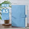 Cuaderno de Oficina Business con Cubierta de Tacto Piel A5 con Cierre, Diario Notebook de Tapa Dura para Estudiantes Study High-End Grabado