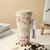 Celebridade da Internet Homens e Mulheres de Aparência Bonita Copo de Café Gelado para Exterior Montado no Carro Aço Inoxidável Copo Térmico para Duas Bebidas Personalização de Presente
