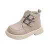 025 Otoño Nuevos Zapatos para Niños Botas de Princesa Modernas y Guapas para Niños Estilo Coreano Temperamento Cuero Brillante Botas de Moda para Niñas
